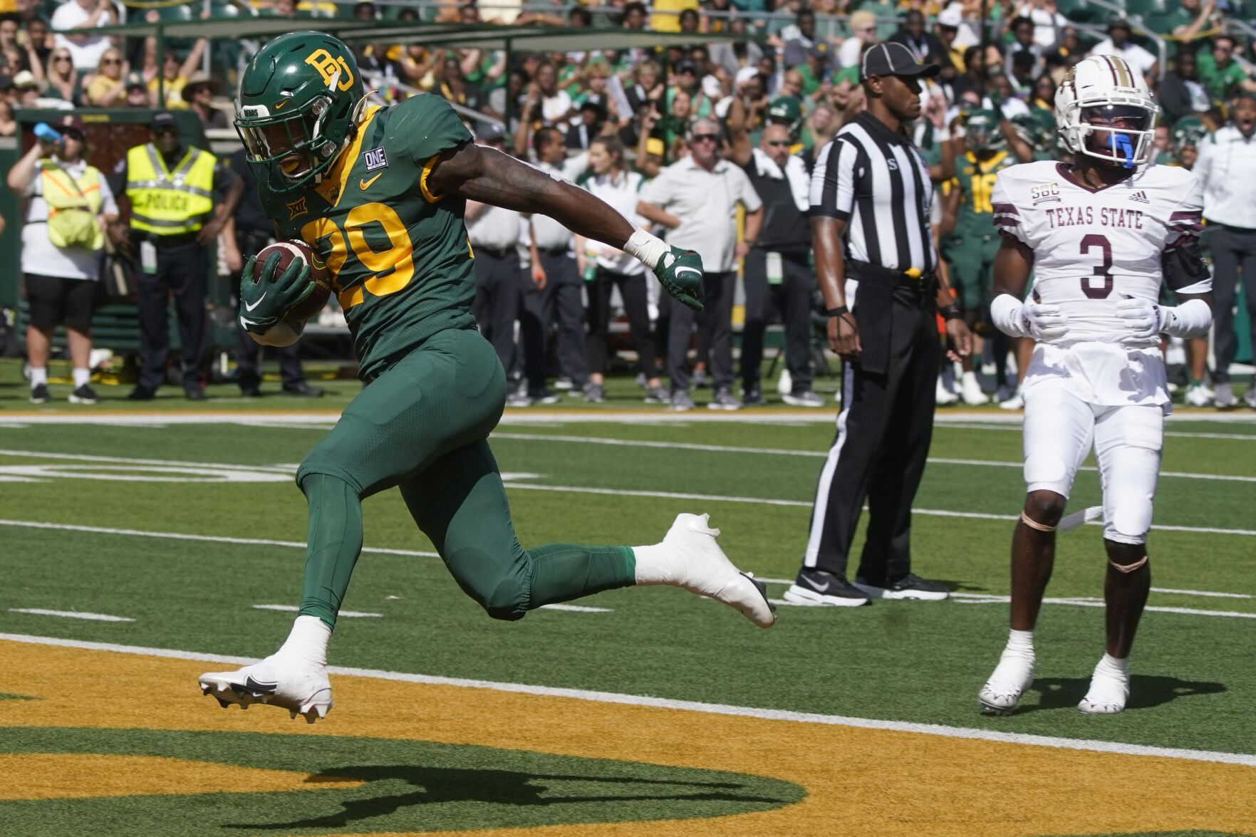 Texas State Baylor Football Reese